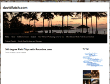 Tablet Screenshot of davidfutch.com